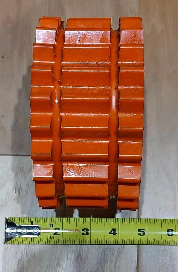 NEW Lovejoy 9H 68514440744 Hytrel S-Flex Coupling Sleeve Orange 6" OD 1 Solid Pc