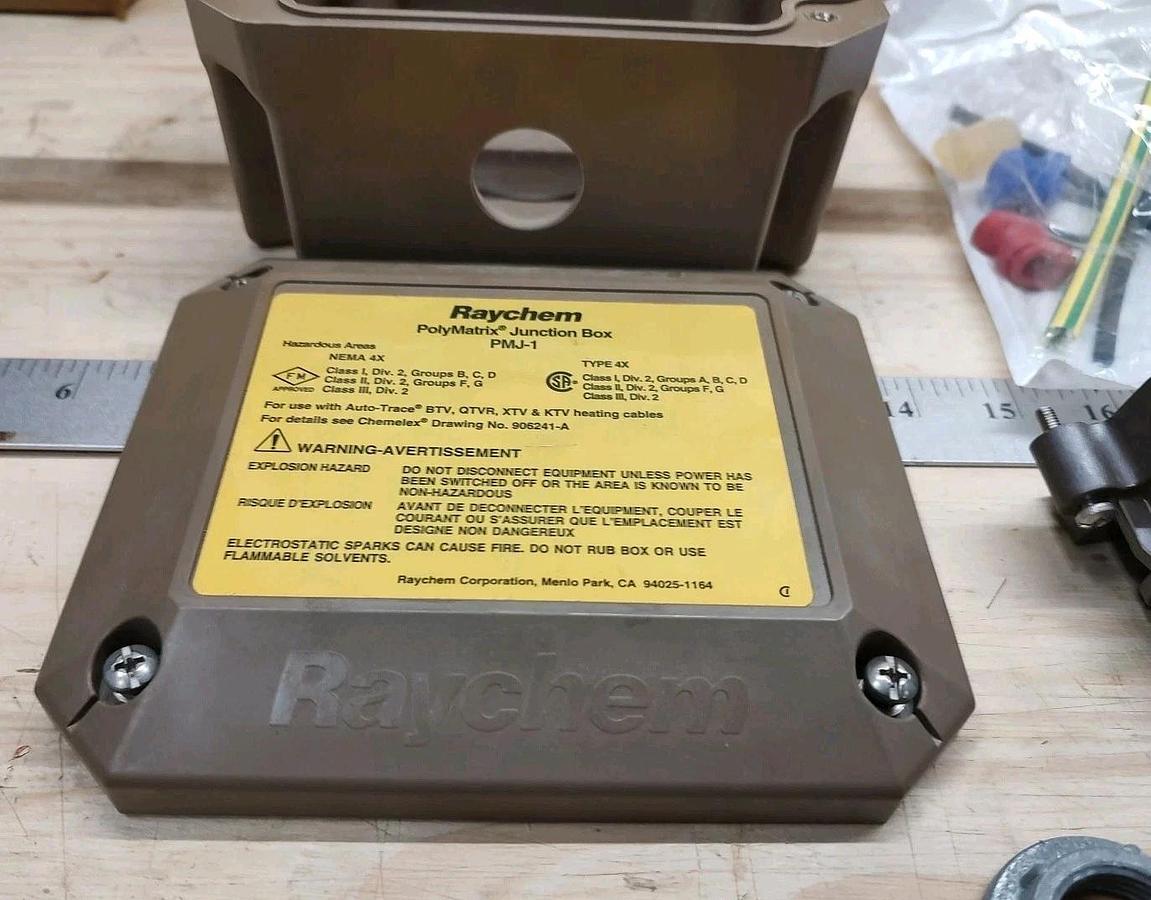 Raychem PMKG-JLP Polymatrix Junction Box For Auto-Trace BTV QTVR XTV KTV Tracing