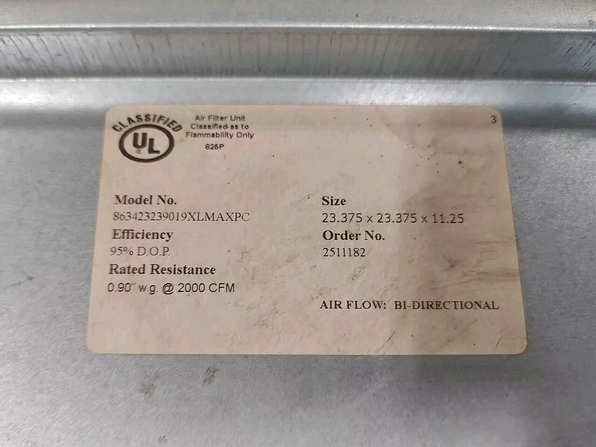 NEW Freudenberg 73051377 GFF Postfilter MERV 14 - 0.3-1 MICRON - 24x24x12