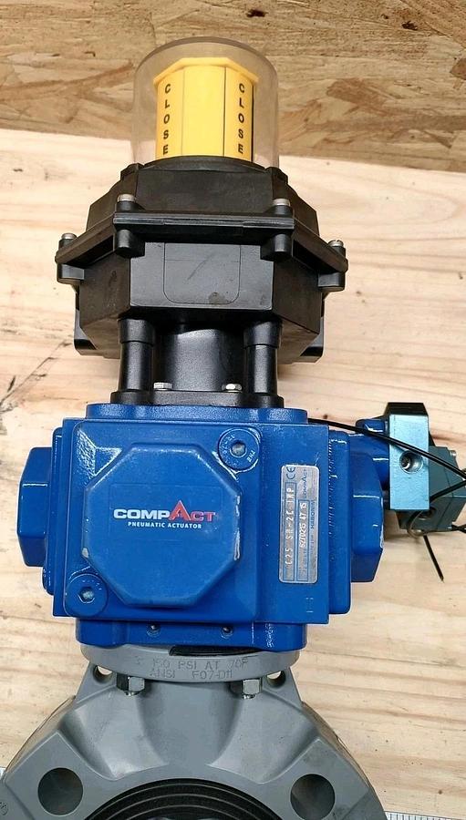 NEW Hayward 3" Flow Control PCSBYV113EA9 Butterfly Valve w/Compact Air Actuator