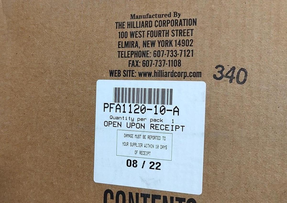 NEW & SEALED HILLIARD CORP. PFA1120-10-A MIST ELIMINATOR filter element