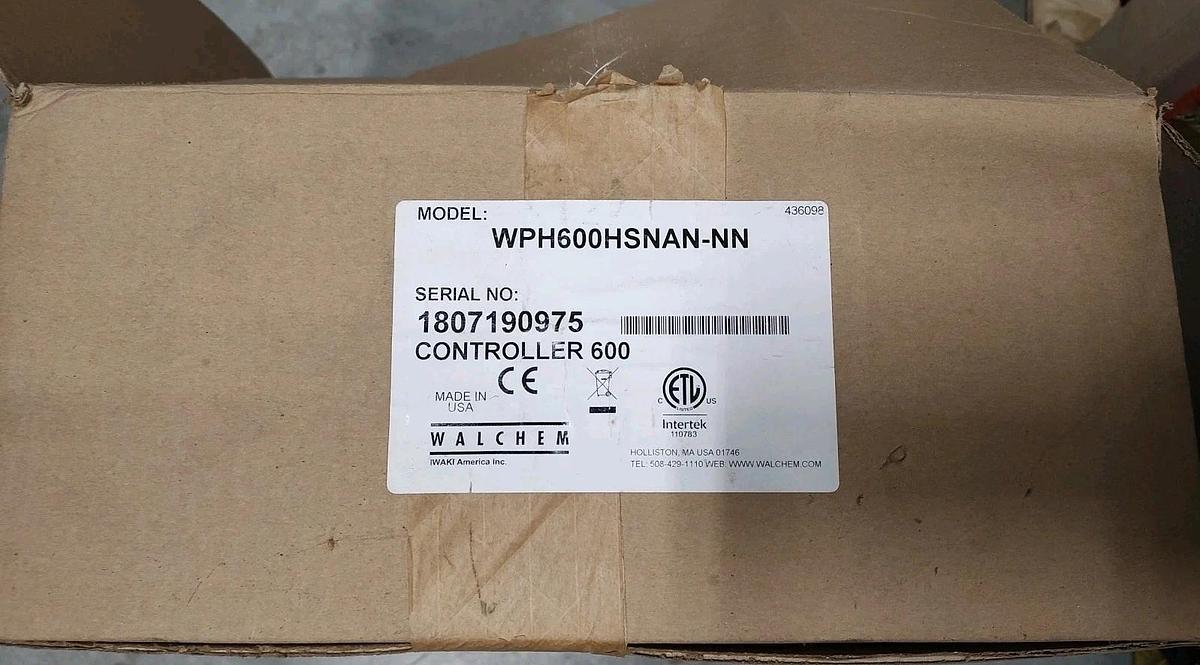 NEW Tested Walchem WPH600HSSAN-NN Water Treatment Controller 120VAC