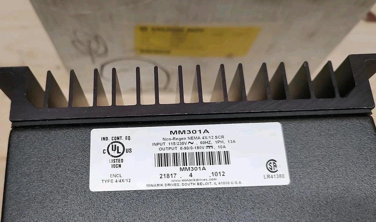 NEW Minarik Drives MM301A DC Motor Controller
