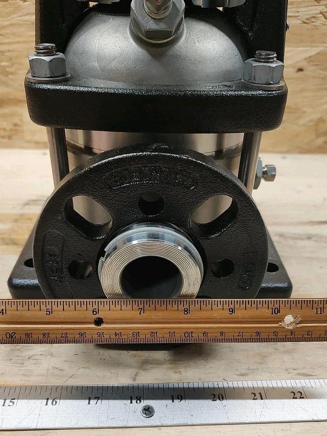Used USED Grundfos CRN1S-3 A-P-G-E-HQQE Vertical Centrifugal Pump 1.5" 4.8gpm 9991558