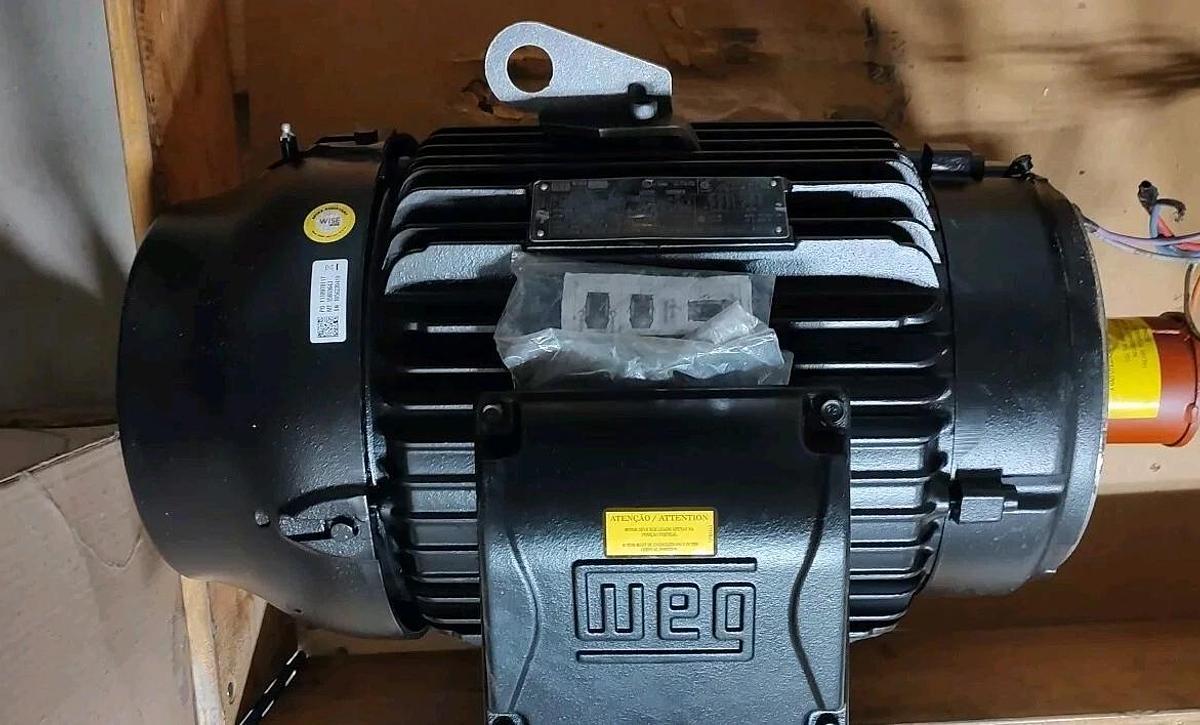 NEW WEG MOTOR 99883249 25HP 230/460V 3510RPM 286TSC 3PH For Grundfos 85600H26