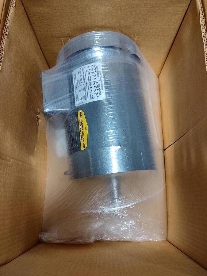 NEW Baldor BE-119 Motor 143TC 1-1/2hp 1725rpm 208-230/460VAC 35V848W206G2