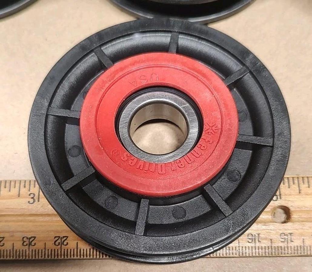 Lot Of 1 New Fenner Drives VA3002 Conveyor Belt Pulley Idler 3" OD 5/8" Bore