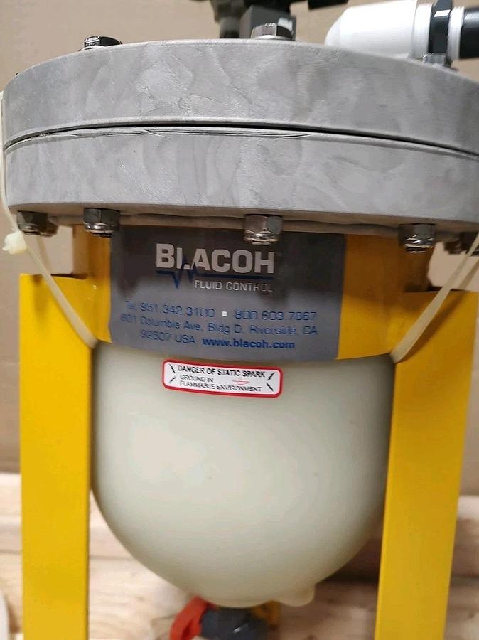 NEW BLACOH SPS-10-2-2 Spill Stop Pump Leak Containment POLY/NORYL/POLY/NORYL