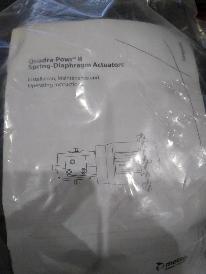 NEW - Metso Neles-Jamesbury RKQ-61 QP3 Actuator QUADRA-POWR II Spring diaphragm