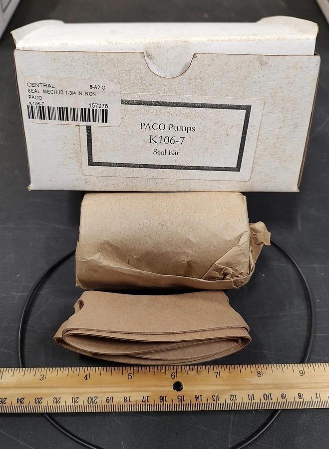 NOS Paco K106-7 Pump Mechanical Seal Kit - 1-3/4in ID - Grundfos M# 91909879 -B2