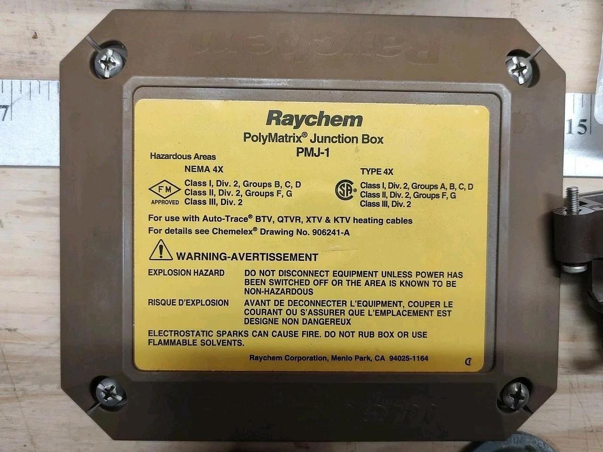 Raychem PMKG-JLP Polymatrix Junction Box For Auto-Trace BTV QTVR XTV KTV Tracing