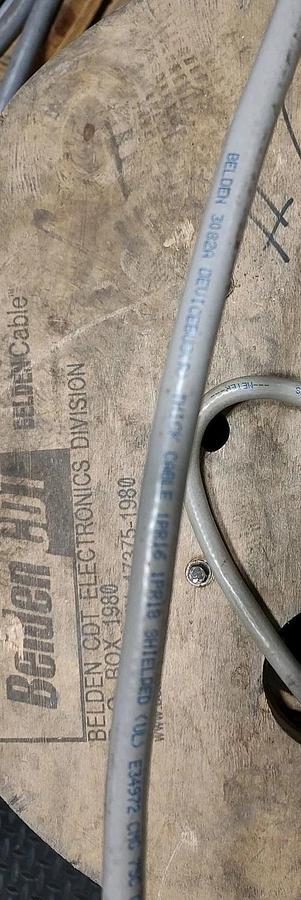 NOS UNUSED 20 FEET Belden 3082A T5U (GRY5U) 2 Pair Shielded Devicebus Cable