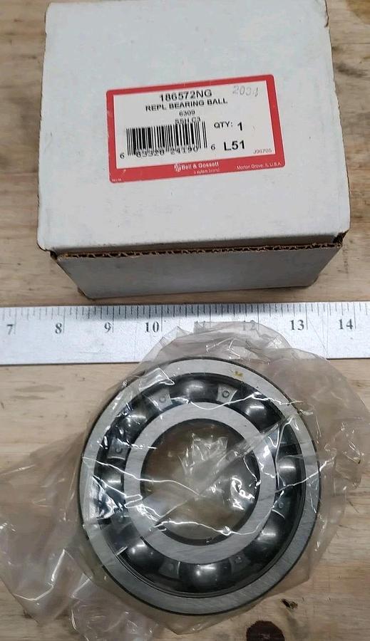 NEW Bell & Gossett 186572NG Coupler-End Ball Bearing (Series 1510/E1510)
