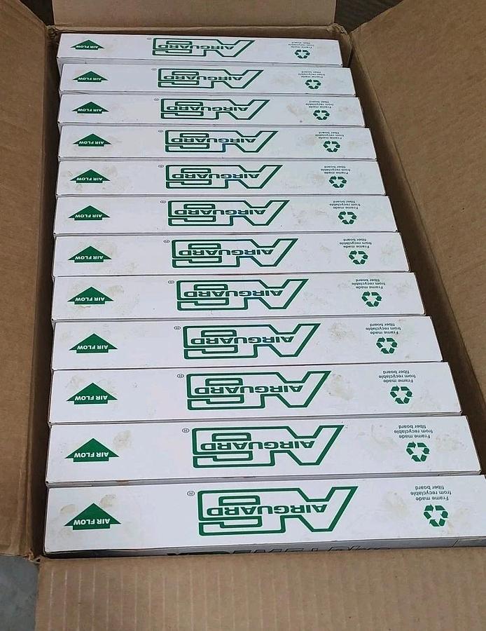 NEW Case of12 AirGuard XP-STD2-210 12x24x2 Xtreme Plus MERV8 HVAC Filter 0474810