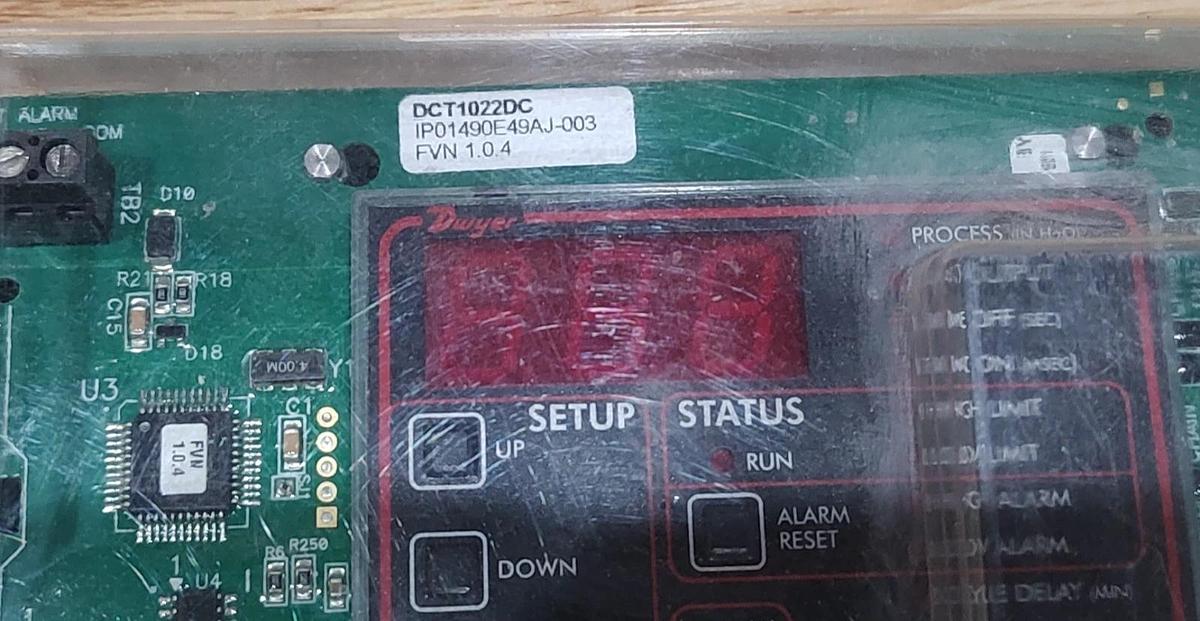 NEW DWYER INSTRUMENTS "DC" DCT1022DC DUST COLLECTOR CONTROL BOARD **DC VOLTAGE**