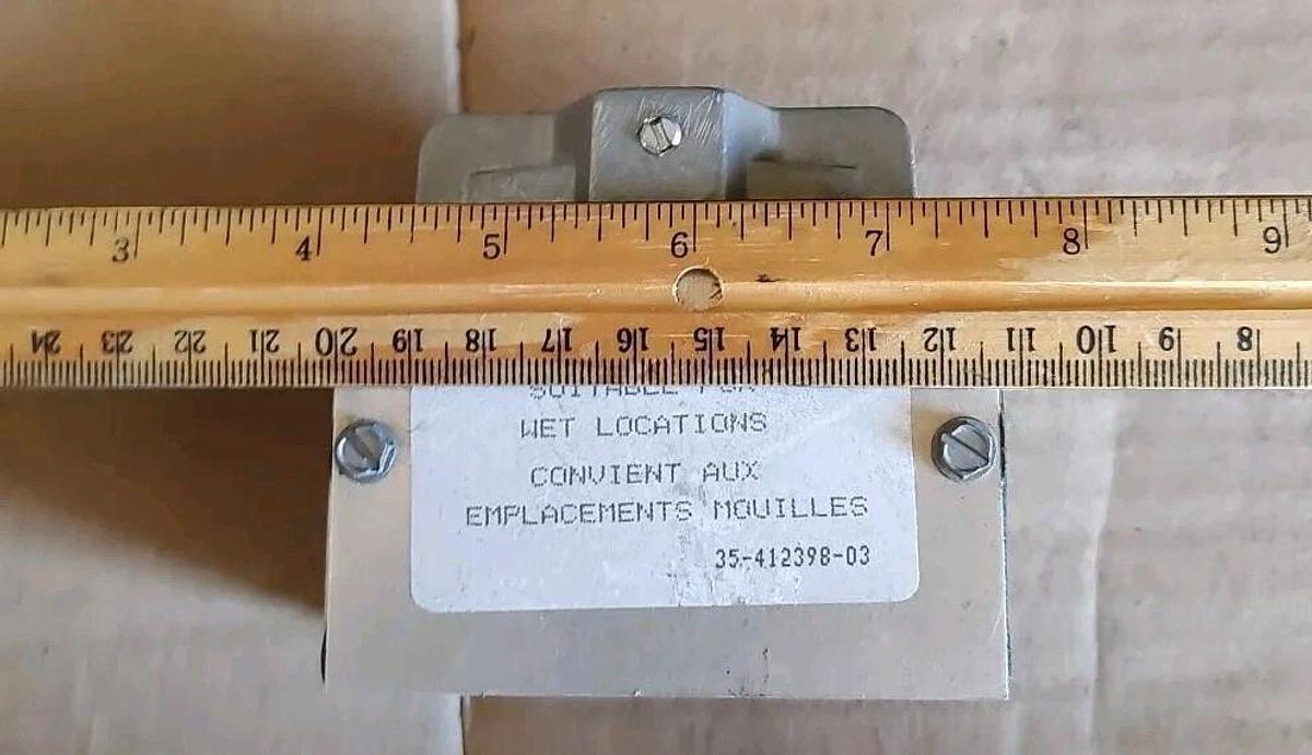 NOS GE MPM-3PRW Fixture Fitting / HID High/Low Bay Mounting Box