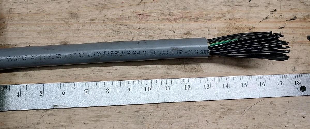 410ft Southwire 581518 Machine Flex 41/C 16AWG Copper THHN w/Gray TPE Jacket