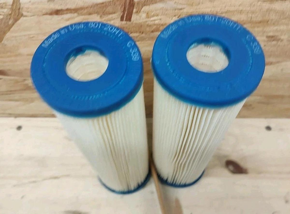 Lot Of 2 Harmsco 801-20 20 Micron Standard 10 Inch Pleated Sediment Water Filter