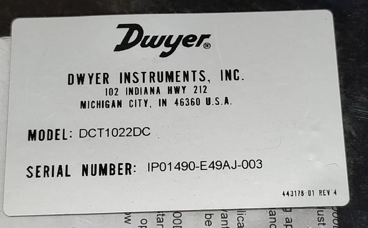 NEW DWYER INSTRUMENTS "DC" DCT1022DC DUST COLLECTOR CONTROL BOARD **DC VOLTAGE**
