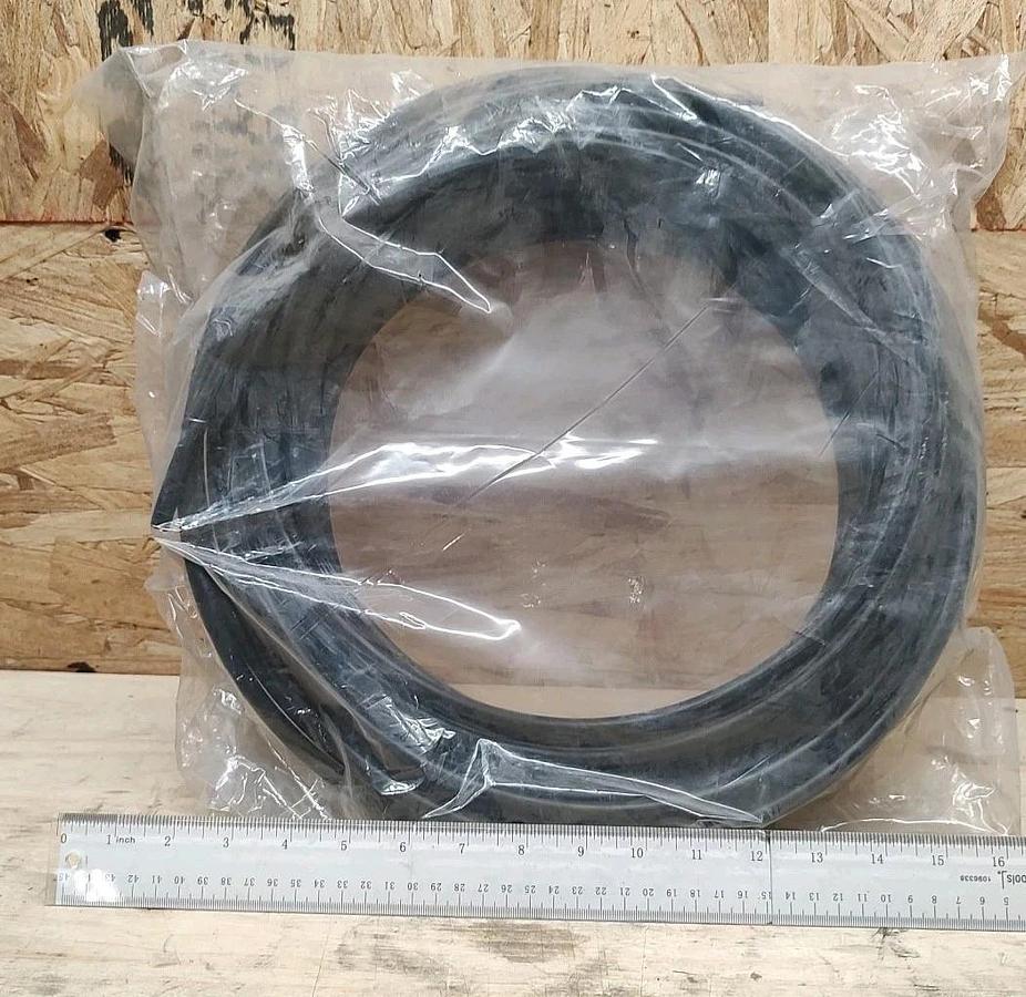 NEW Roll 100ft Parker PE662-1-A 3/8" OD LLDPE Polyethylene Tubing Black