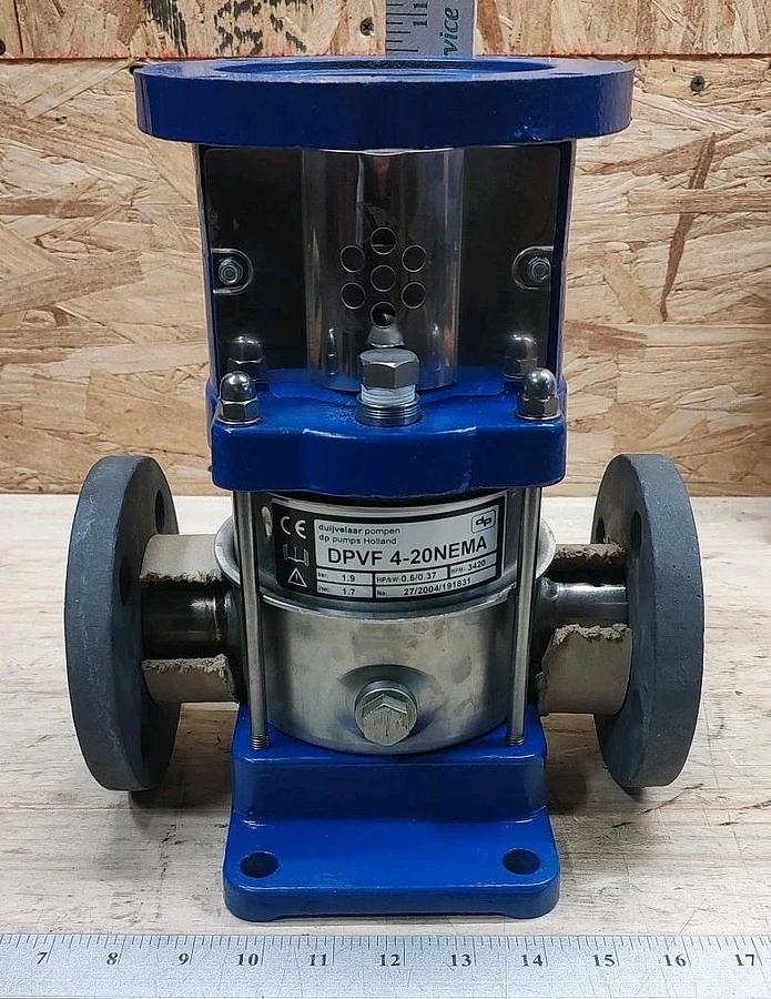 NEW&Unused DP PUMPS  DPVF 4-20NEMA VERTICAL CENTRIFUGAL PUMP 1.7L/Sec RPM3420