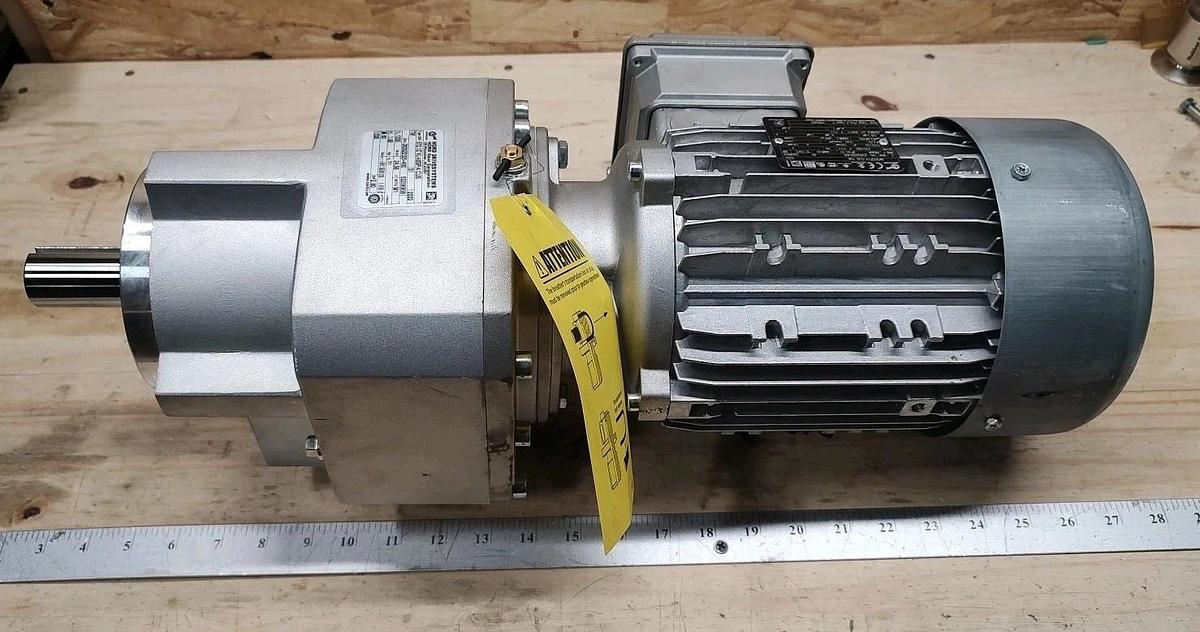 NEW NORD Gearmotor SK572.1Z VL-90SP/4 CUS TW 24.58:1 3ph 1.5 HP 203522329-400