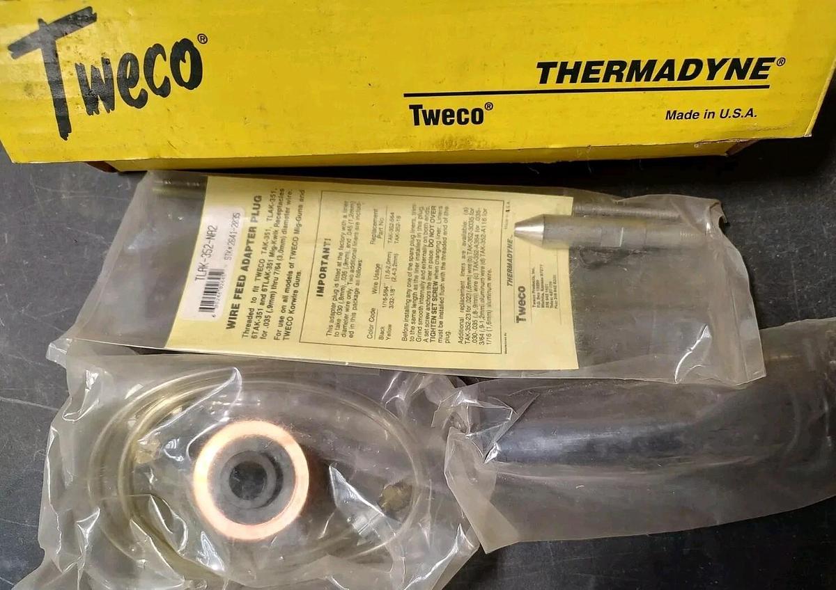 NEW in Box THERMADYNE TWECO TLAK-35-NA2-LS ADAPTER KIT 2541-2036 W/O Solenoid