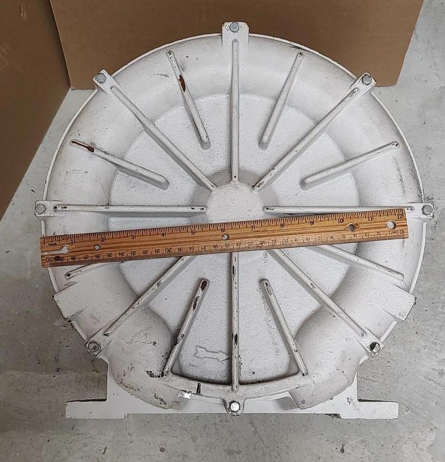 Teral Ring Blower VFC508AF 6.86 kPa 3phase, 2pole, 200-220V motor 1.5" in/out
