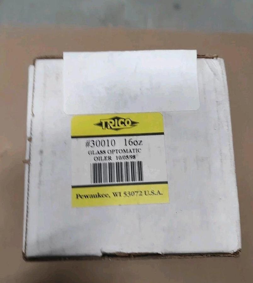 NEW Trico 30010 Optomatic 16oz Oiler, Reservoir 1/4” NPT outlets