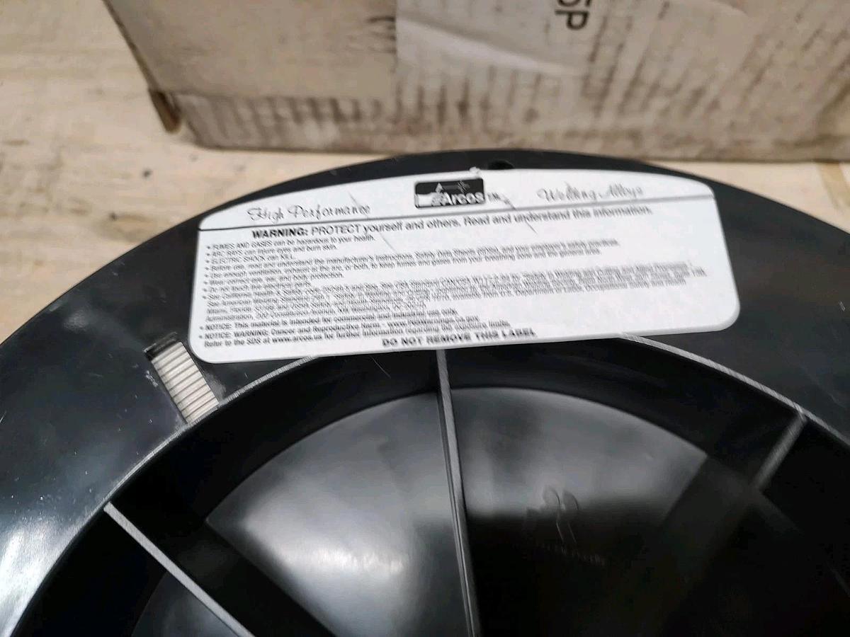 NEW Open Box Arcos 2216 Size .045" 30lb Spool Welding Wire ERNiFeMn-CI