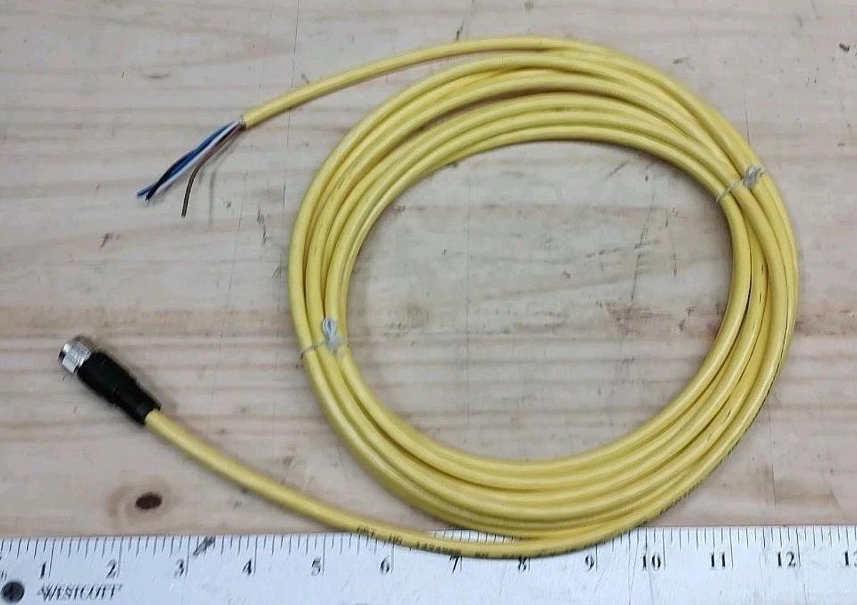 NEW Phoenix Contact 1424905 Sensor/actuator cable 4C-18AWG PVC yellow 5 meters