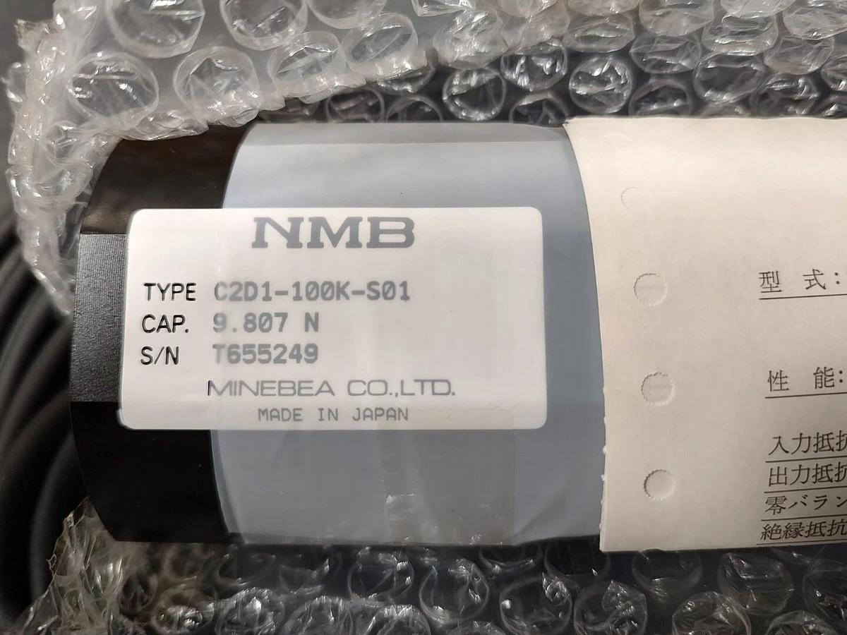 NOS MINEBEA / NMB LOAD CELL Type C2D1-100K-S01 - 100kg 220lb capacity