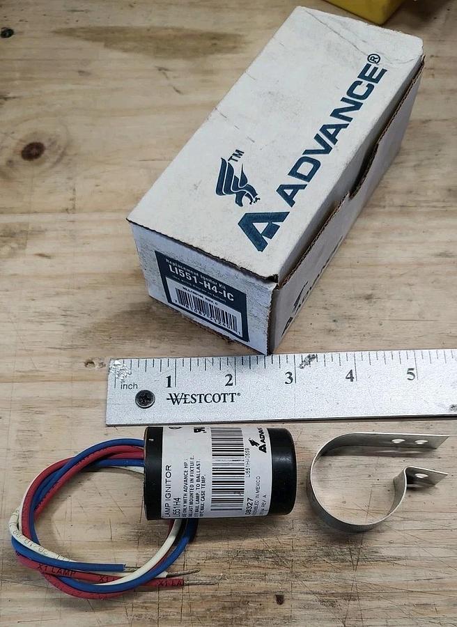 NEW ADVANCE LI-551-H4 IC Replacement Ballast Ignitor Kit For HPS Ballast