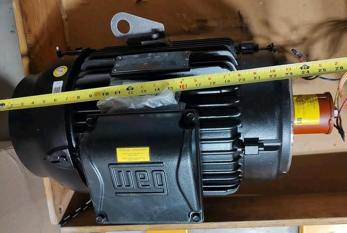 NEW WEG MOTOR 99883249 25HP 230/460V 3510RPM 286TSC 3PH For Grundfos 85600H26
