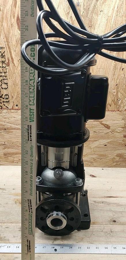 Used USED Grundfos CRN1S-3 A-P-G-E-HQQE Vertical Centrifugal Pump 1.5" 4.8gpm 9991558