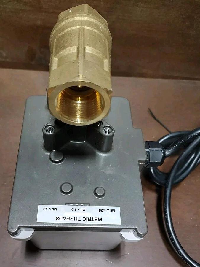 NEW Van-Air Systems MDV-400L Sentinel Motorized Ball Valve 1" NPT Brass 115VAC