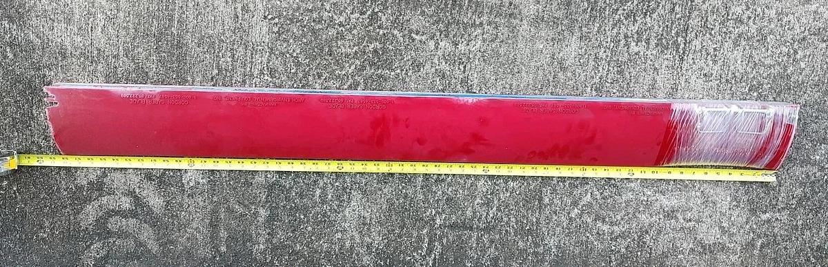 NOS Gordon Saber Blade For 60” conveyor belt cleaner / scraper RED 58" Long