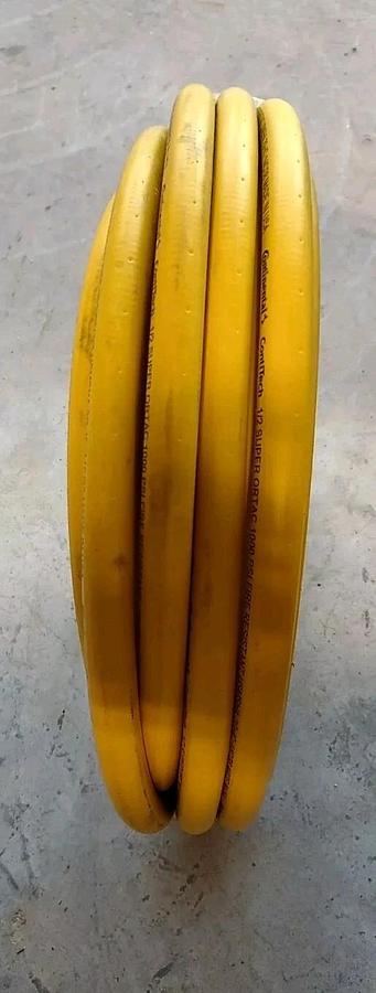 NEW Lot of 50FT 1/2" YELLOW Continental ContiTech 20024051 Super Ortac® 1000psi