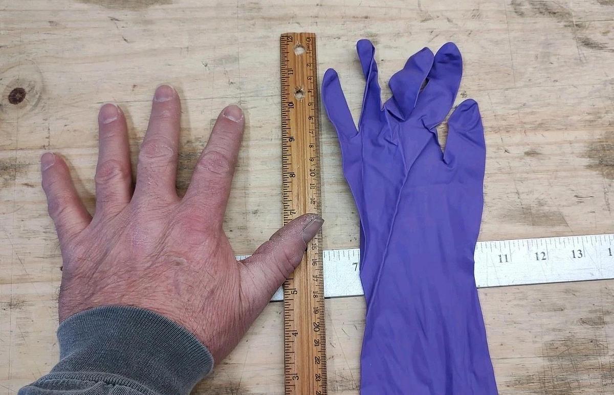 NEW Box Of 50 KIMBERLY CLARK KC500 50601 SMALL 12" PURPLE NITRILE-XTRA GLOVES