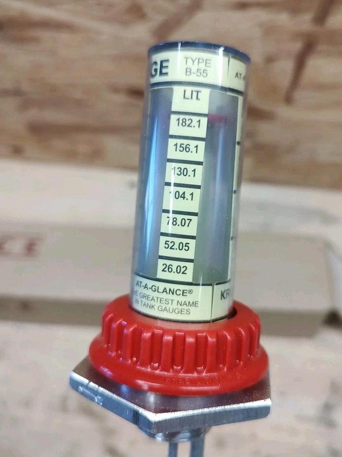NEW KRUEGER Sentry B-55-0.75 Barrel Liquid Level Gauge For 55 Gal Drum