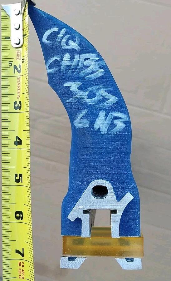 NEW MARTIN C1QCHB-S30S6N3 NAVY BLUE 24 inch Replacement Urethane Belt Cleaner