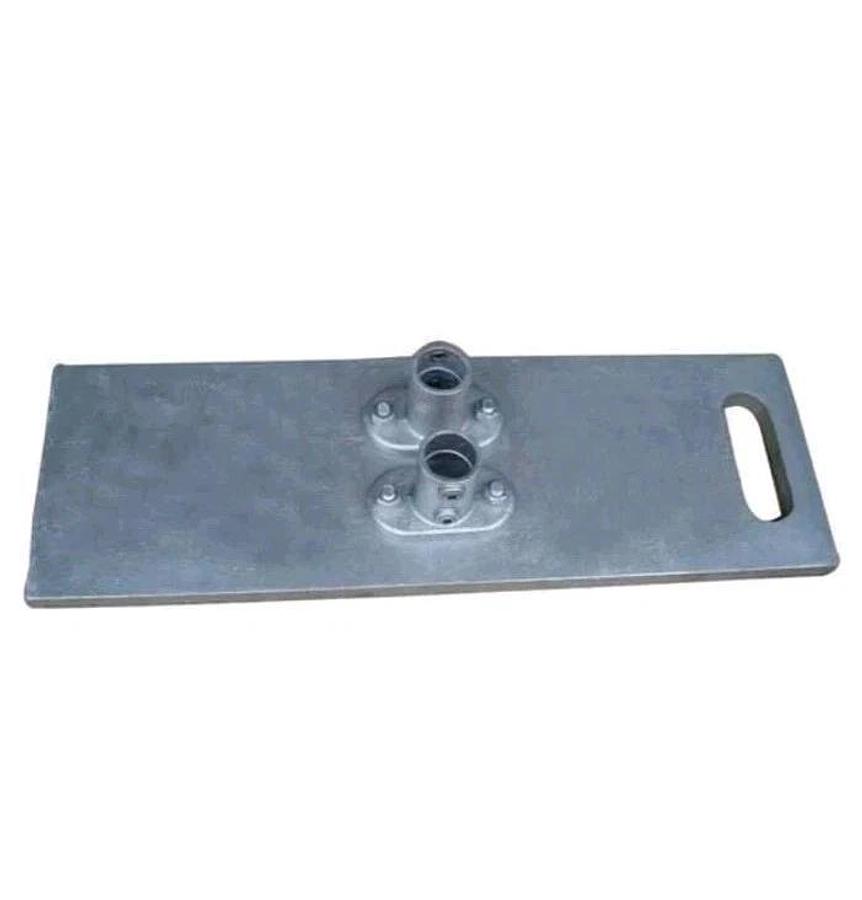 NEW GGS Guardrail System Base,30 in L x10 in x 70lb temporary guard rail 10K030