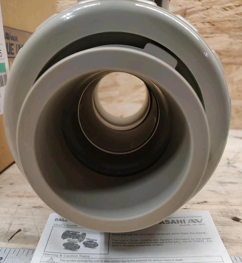 NEW ASAHI 3” Ball Valve Type 21 EPDM 16120030 Socket/spigot Ends