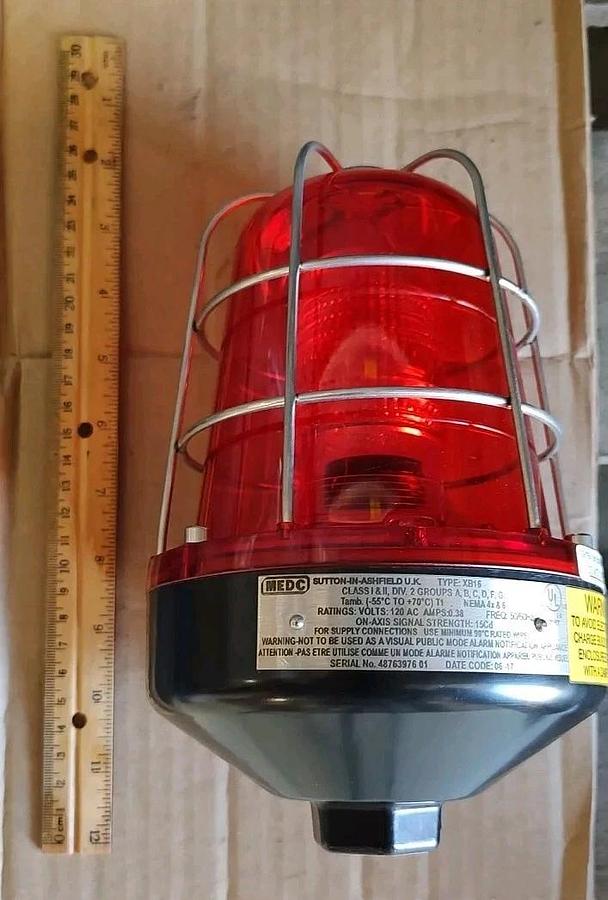 NEW Eaton XB16 MEDC RED Strobe Warning Light