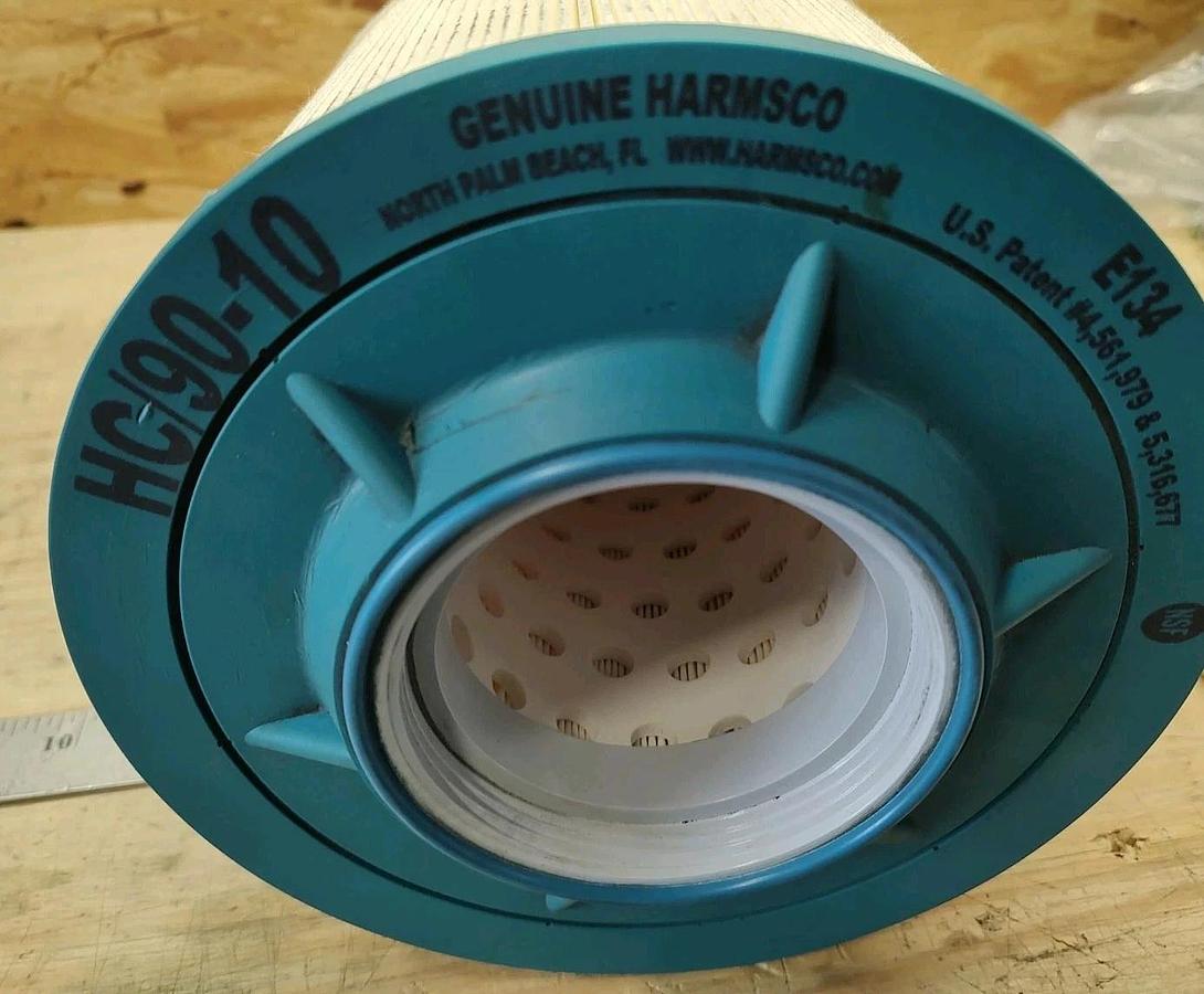 NEW Genuine Harmsco HC/90-10 Hurricane Polyester Cartridge 19-1/2" X 7-3/4"