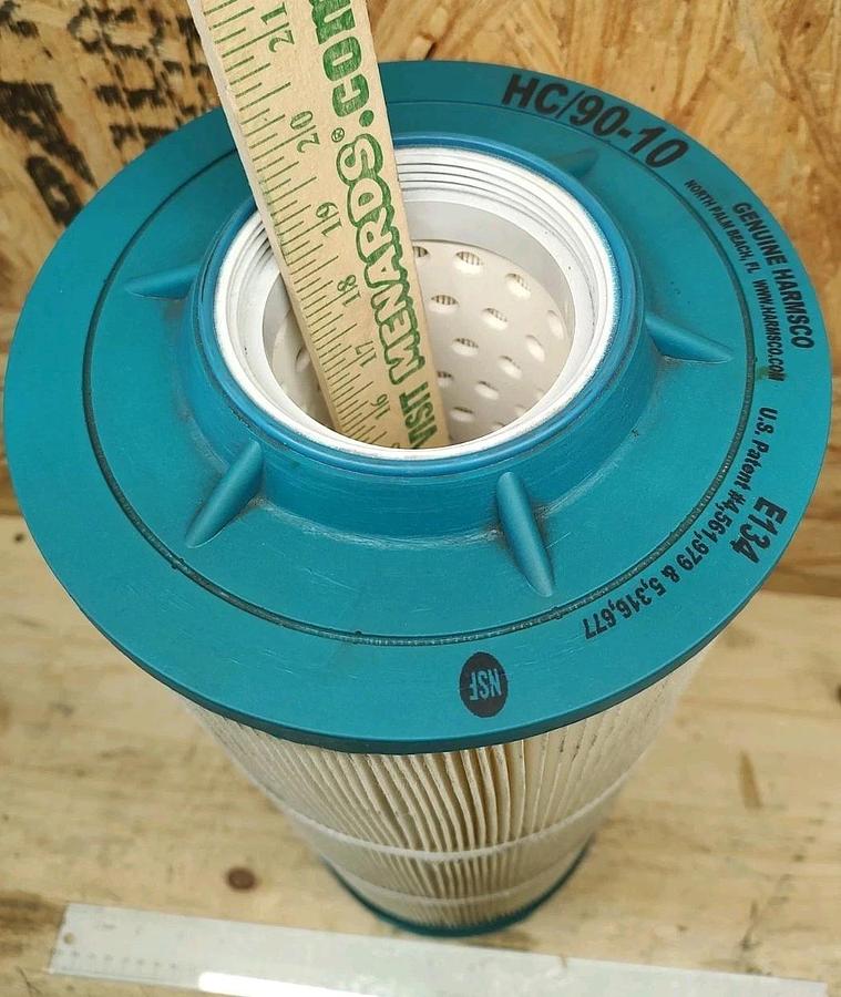 NEW Genuine Harmsco HC/90-10 Hurricane Polyester Cartridge 19-1/2" X 7-3/4"