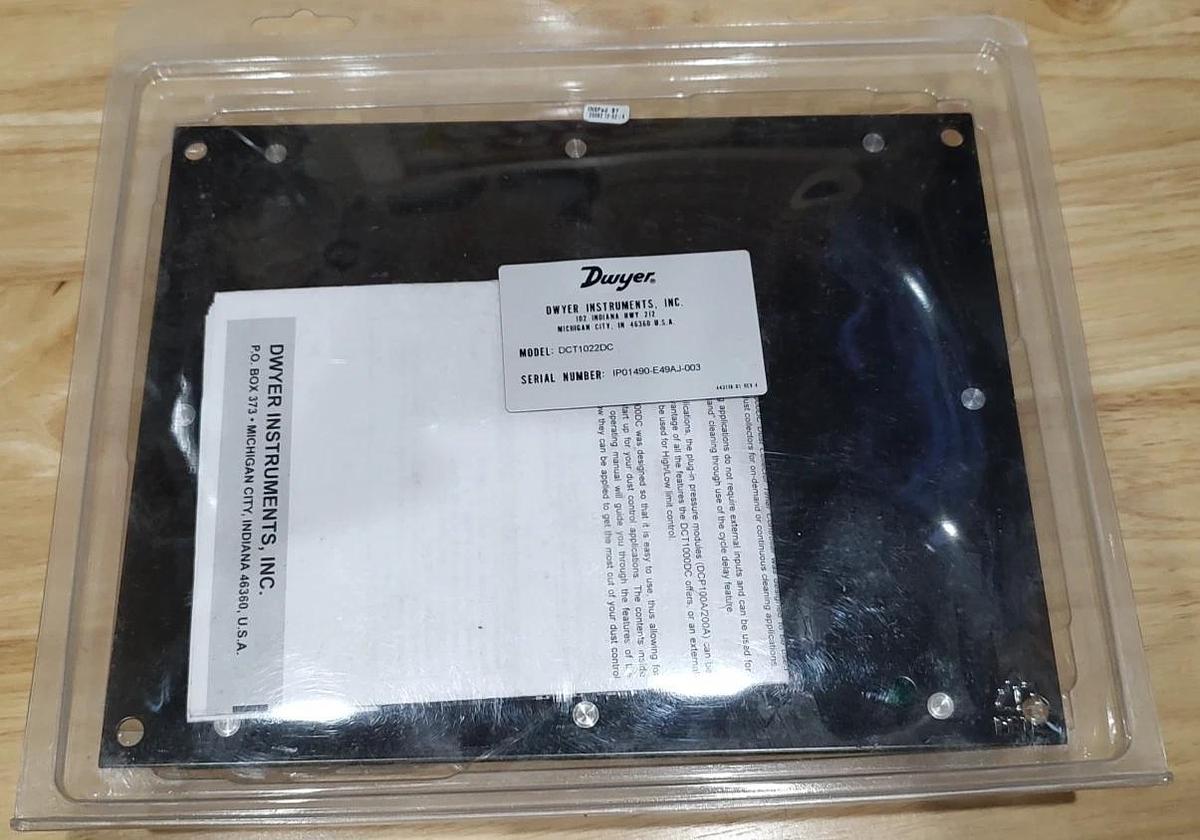 NEW DWYER INSTRUMENTS "DC" DCT1022DC DUST COLLECTOR CONTROL BOARD **DC VOLTAGE**