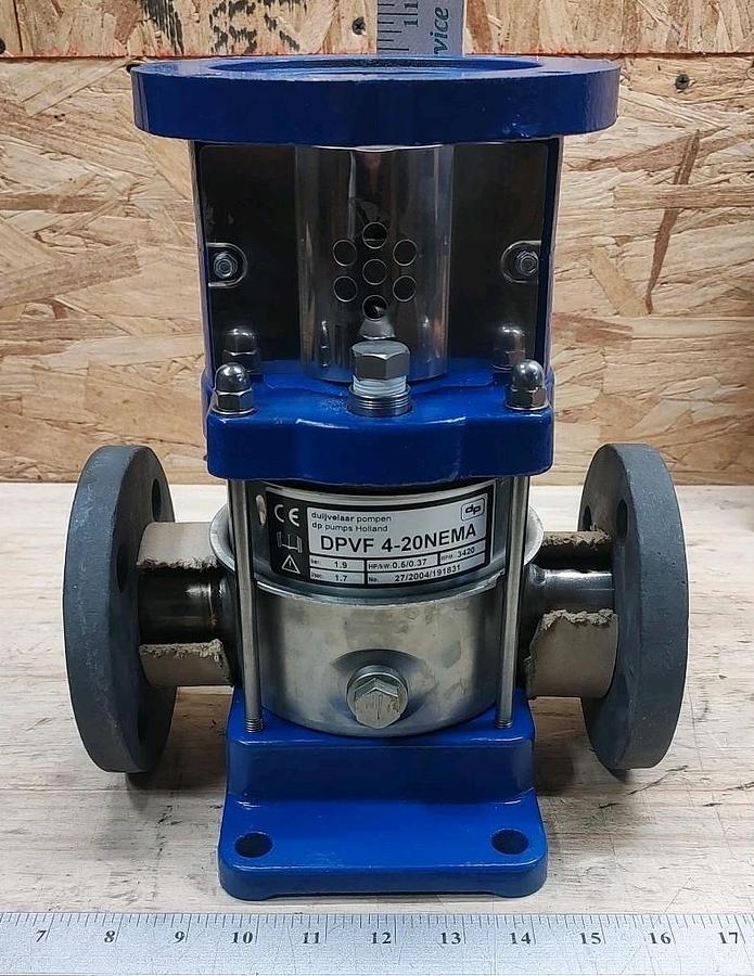 NEW&Unused DP PUMPS  DPVF 4-20NEMA VERTICAL CENTRIFUGAL PUMP 1.7L/Sec RPM3420
