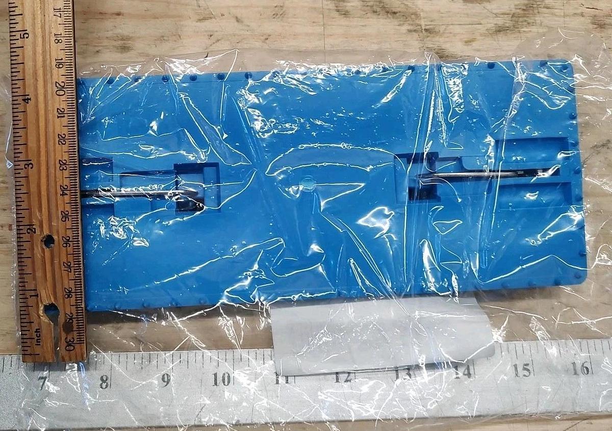 NEW Vikan 55003 Blue Floor / Wall Scrub Pad Holder 235x93mm