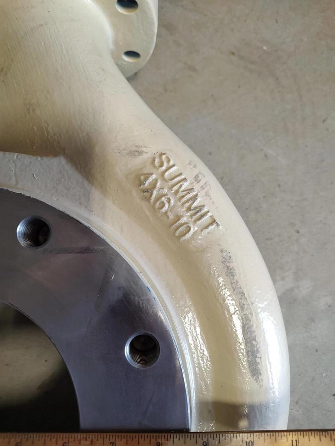 REFURBISHED Summit 4x6-10 CD4MCu SS Centrifugal Pump Casing Volute